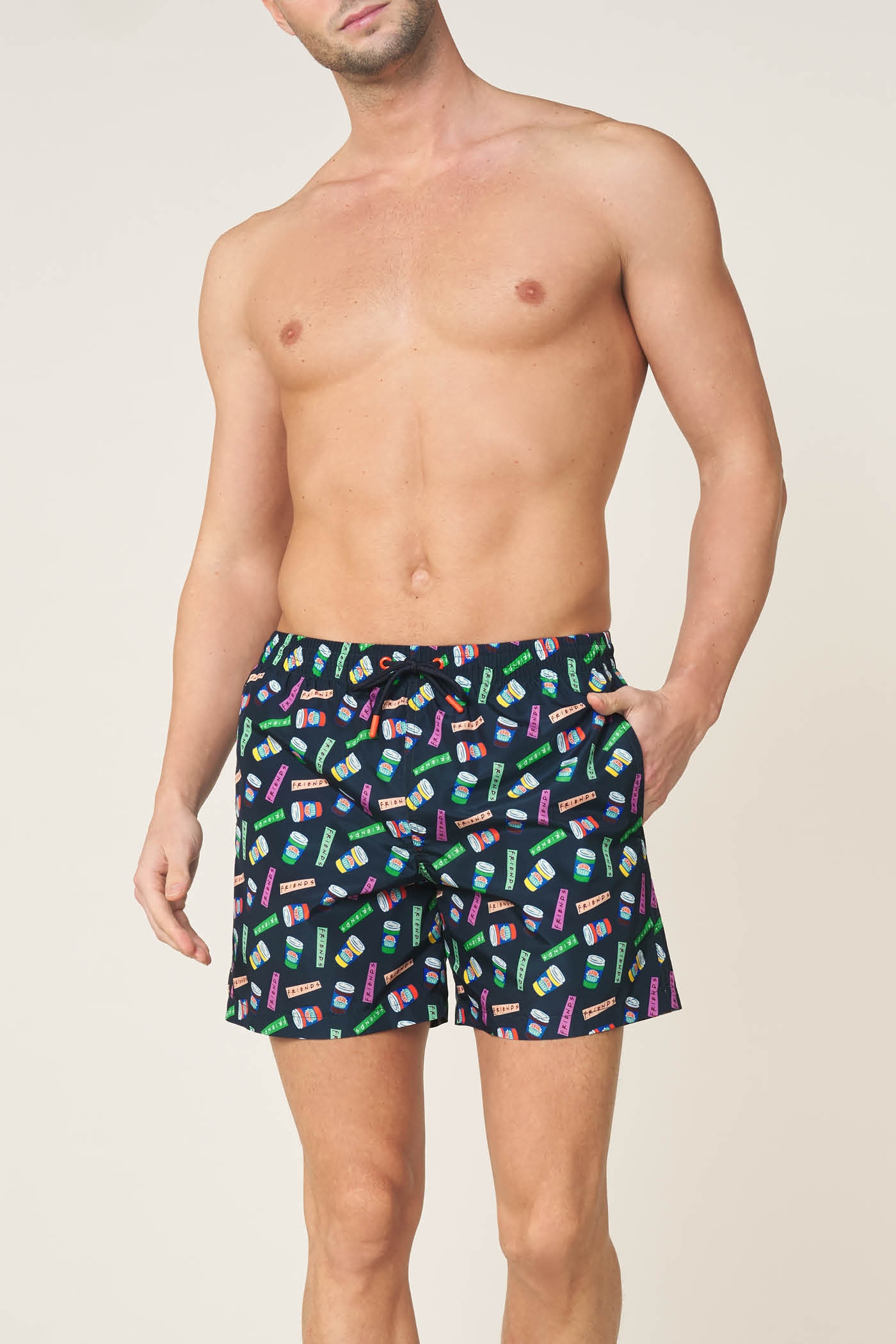 Costume Uomo Boxer Fantasia Cup Friends