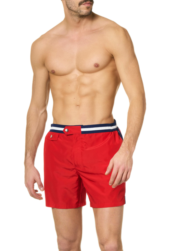 Boxer Costume Dettagli a Righe