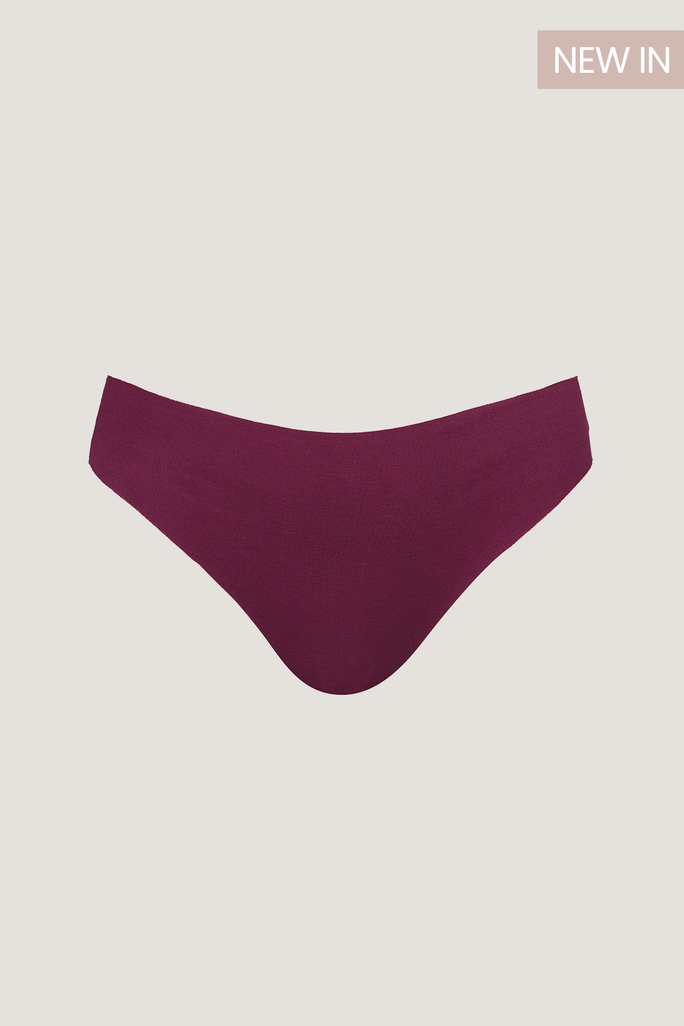 Slip Fianco Basso con Cotone Taglio Vivo